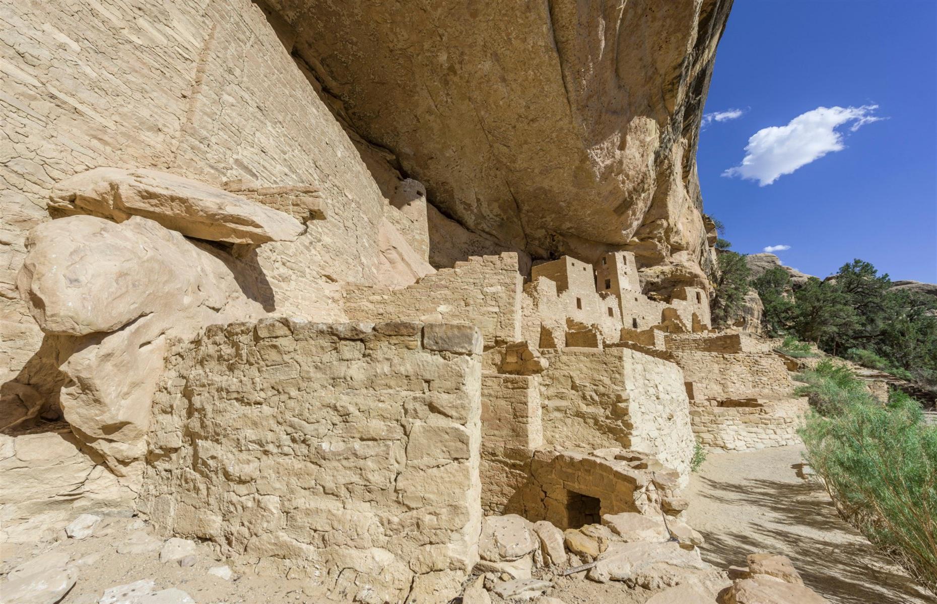 <p>It was two cowboys, Charlie Mason and his brother-in-law, Richard Wetherill, who made history in 1888. While searching for stray cattle in southwestern Colorado, they stumbled across the largest concentration of cliff dwellings ever found, built by the ancestors of the Pueblo Indians that lived nearby. Wetherill named it the Cliff Palace. </p>