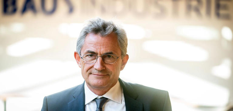 Peter Hübner, Präsident der deutschen Bauindustrie pa/dpa/Kay Nietfeld