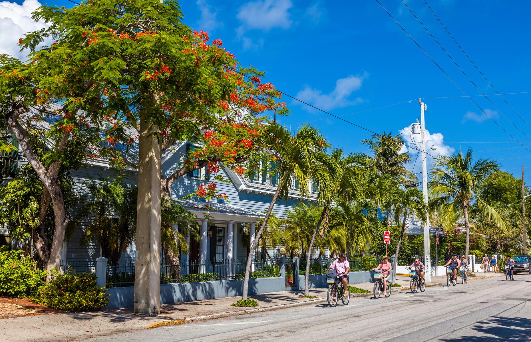 <p>Granted, to get to <a href="http://www.loveexploring.com/guides/73827/explore-the-florida-keys-where-to-stay-what-to-eat-the-top-things-to-do">Key West</a> you'll probably need a car (although there are Greyhound services from Miami and Orlando), but once there you won't need to worry about having a set of wheels. Duval Street, the heart of Key West, is extremely walkable and the city itself, located on an island, measures around two by four miles (3.2km by 6.4km). If you don't fancy walking everywhere, there's a free Duval Loop bus service that operates along all the key stops, but you probably won't want to be on land anyway. Key West is renowned for excellent snorkeling and scuba diving, as well as kayaking and sunset cruises.</p>