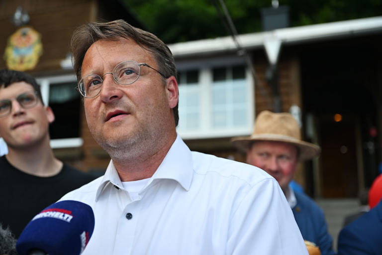 Robert Sesselmann (AfD) ist der Wahlsieger in Sonneberg.