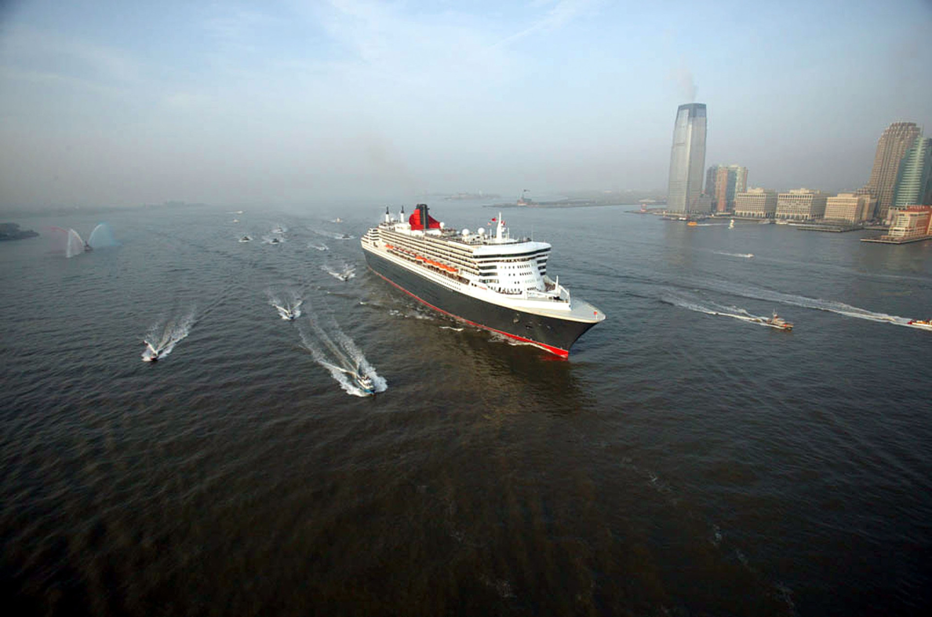 <p>Queen Mary 2 is the only transatlantic ocean liner in regular service between Southampton, in England, and New York City. Providing a luxurious experience, the liner also offers route options across the world for US$340,000 per person.</p><p><a href="https://www.msn.com/en-us/community/channel/vid-7xx8mnucu55yw63we9va2gwr7uihbxwc68fxqp25x6tg4ftibpra?cvid=94631541bc0f4f89bfd59158d696ad7e">Follow us and access great exclusive content every day</a></p>