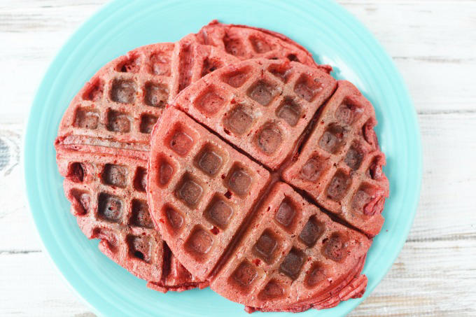 Red Velvet Waffles Recipe