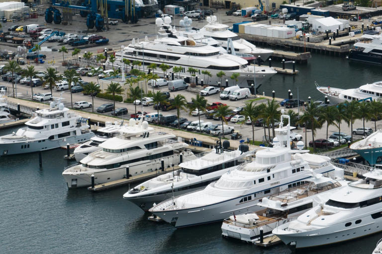 Fla. struggling with superyacht influx, dock space fetching $1M even before boats are built