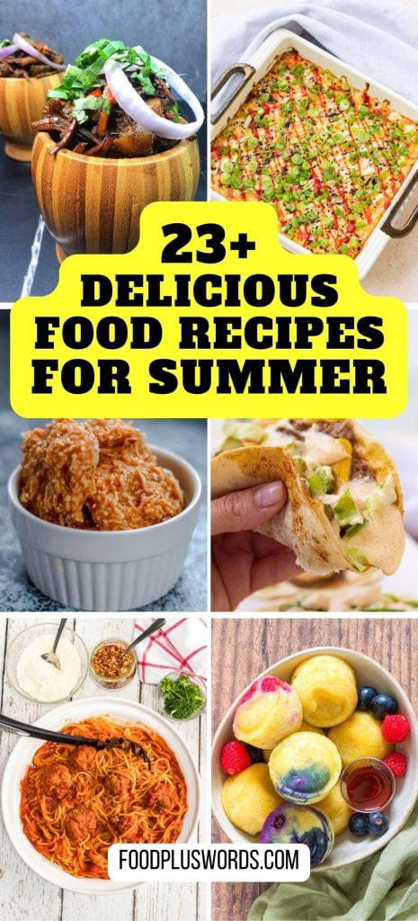 25 Delicious Food Recipes That Celebrate Fresh Flavors