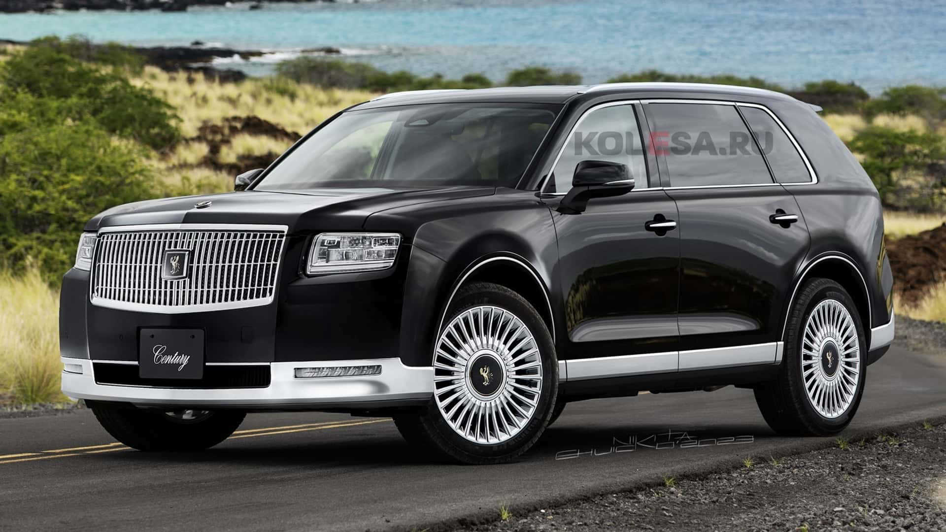 2024 Toyota Century SUV Rendered After Official Teaser Image