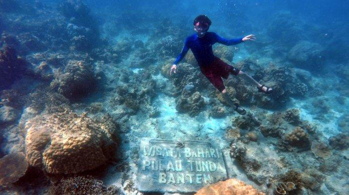 Destinasi wisata Pulau Tunda (dokumentasi Disporapar Kabupaten Serang)