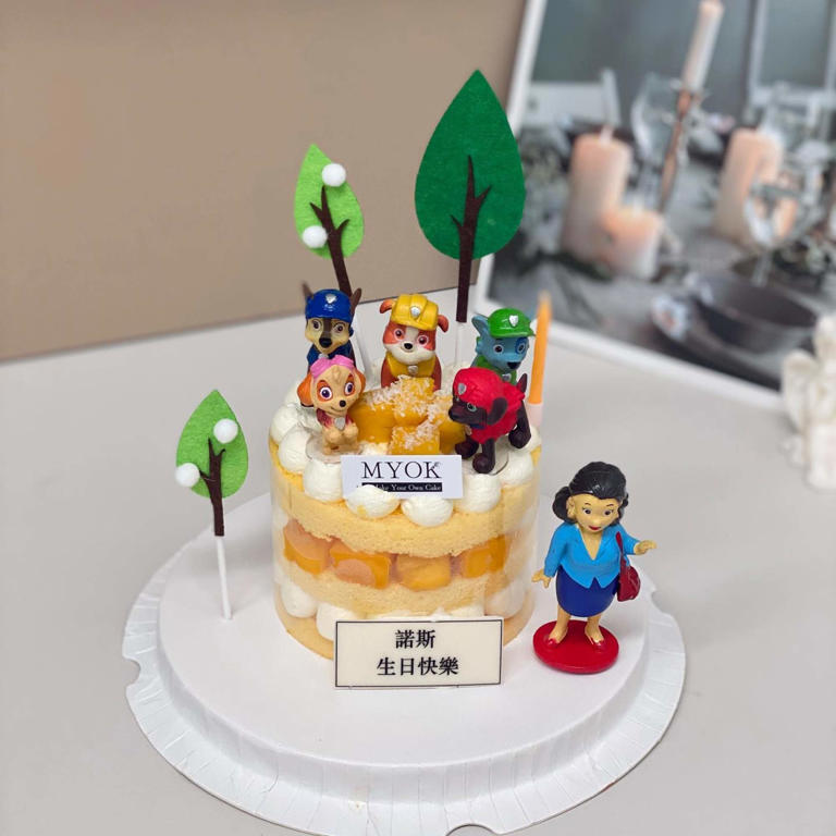 A chiffon cake by Hong Kong Instagram bakery MYOK. Photo: Instagram / @myocakehk