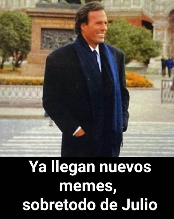 Los memes de Julio Iglesias