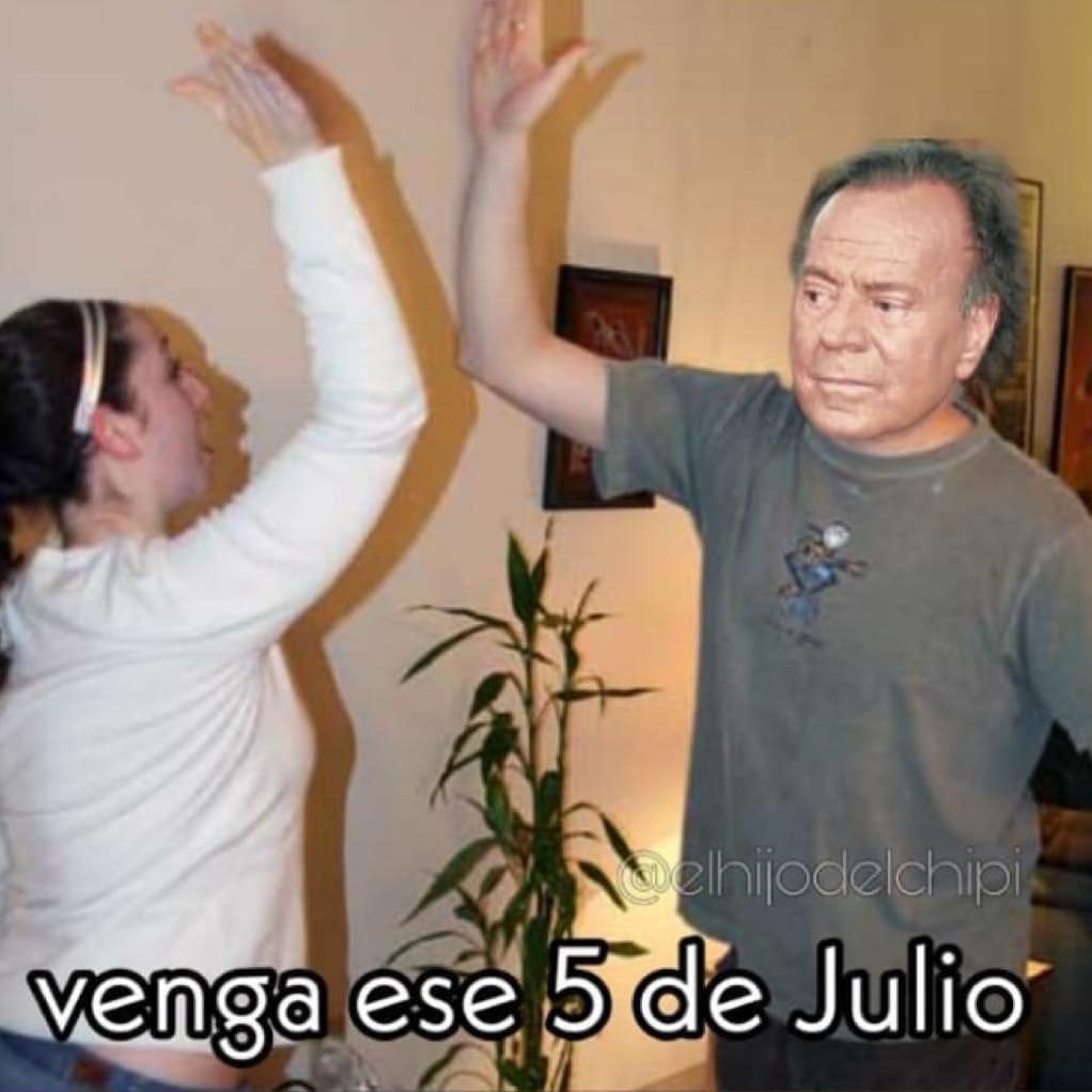 Los memes de Julio Iglesias
