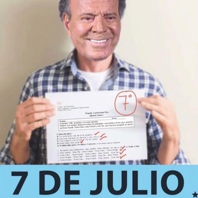 Los memes de Julio Iglesias
