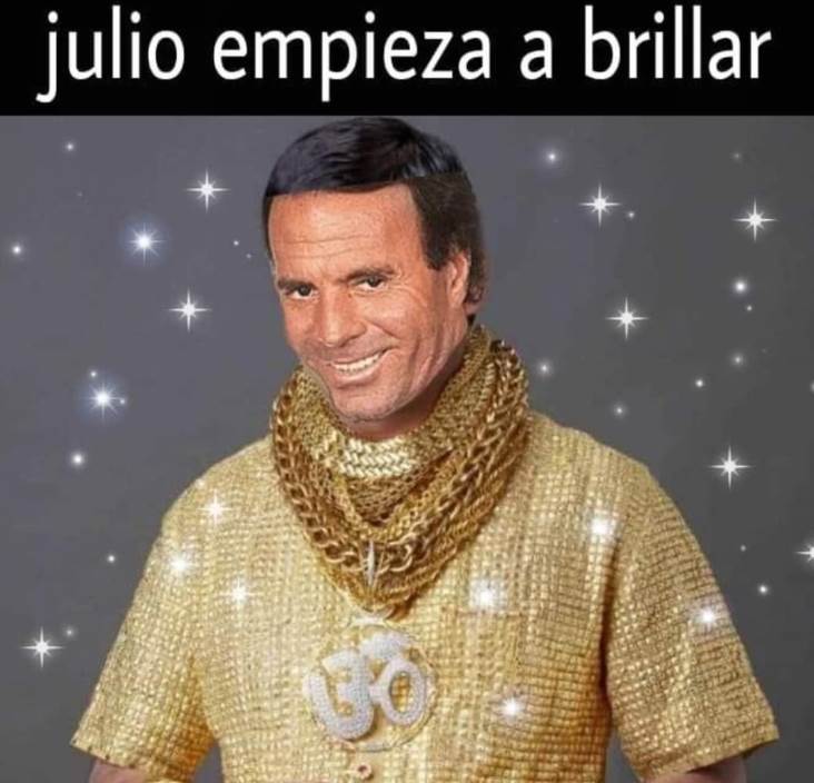 Los memes de Julio Iglesias