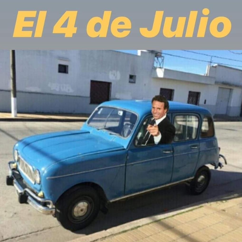 Los memes de Julio Iglesias