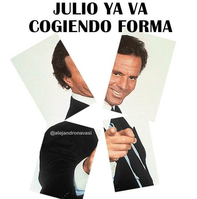 Los memes de Julio Iglesias