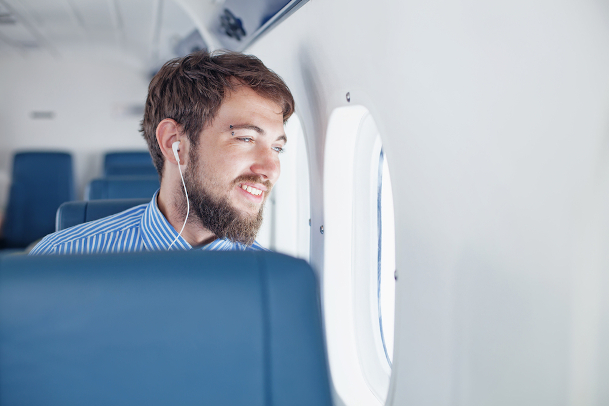 <p>Headphones are one of the essential items that can make travel bearable, allowing us to zone out in our seats to music, a podcast, or even a movie while noisy passengers carry on around us. Just make sure you come prepared for your flight and don't rely on the selection at the terminal.</p><p>"Buying headphones or any other piece of tech in an airport is also a big no-no as you'll probably end up paying too much for them," says <strong>Sean Walsh</strong>, travel expert and the founder of <a rel="noopener noreferrer external nofollow" href="https://pilotpassion.com/">Pilot Passion</a>.</p><p>Fortunately, he points out that many planes now provide free headphones you can use during the flight if you've forgotten yours, sparing you the extra expense.</p><p>"If this isn't the case, there's a high chance that the flight attendants are selling earbuds in-flight, and these are often far much cheaper than the ones sold at the airport," he says. "You can expect to pay as little as $2 to $5 for these."<p><strong>READ THIS NEXT: <a rel="noopener noreferrer external nofollow" href="https://bestlifeonline.com/delta-cutting-flights-major-cities-august/">Delta Is Cutting Flights to 16 Major Cities, Starting in August</a>.</strong></p></p>