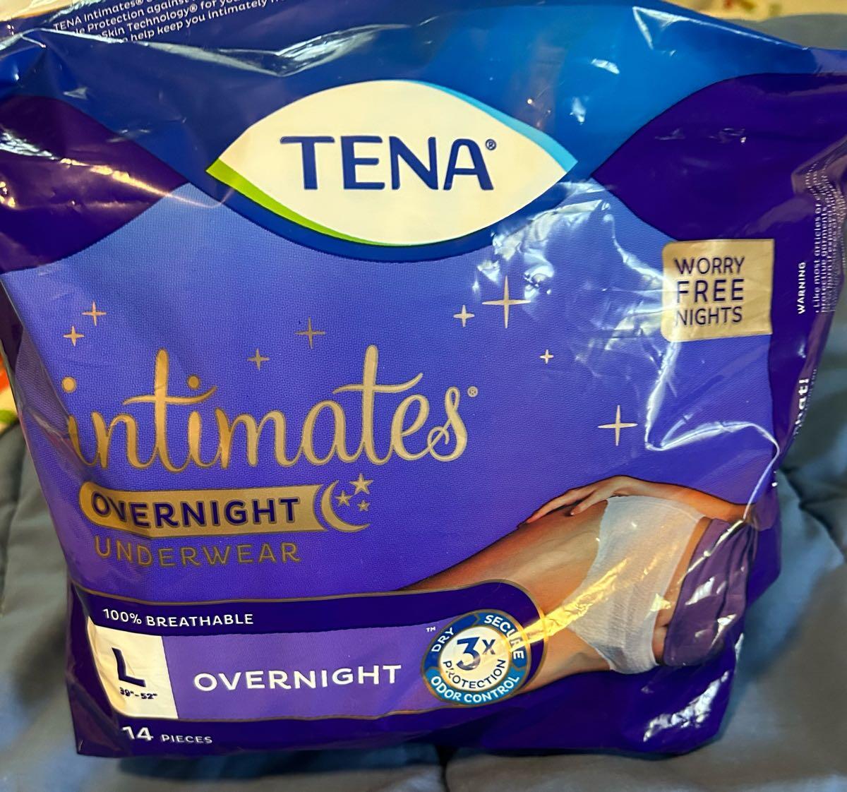 FOR SALE: Tena Women’s Intimates Overnight Incontinence Underwear ...
