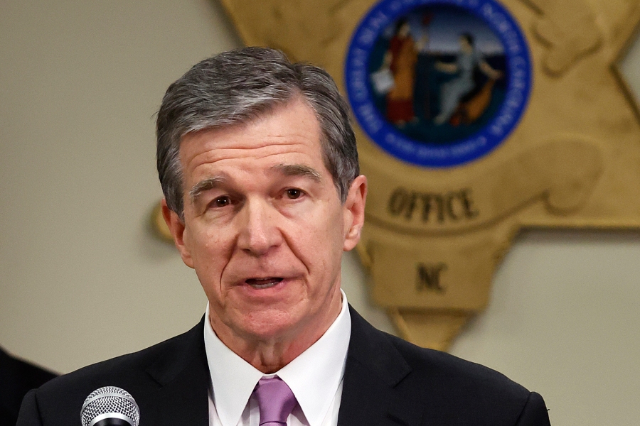 North Carolina Governor Roy Cooper Vetoes First Bill Of 2024 ...