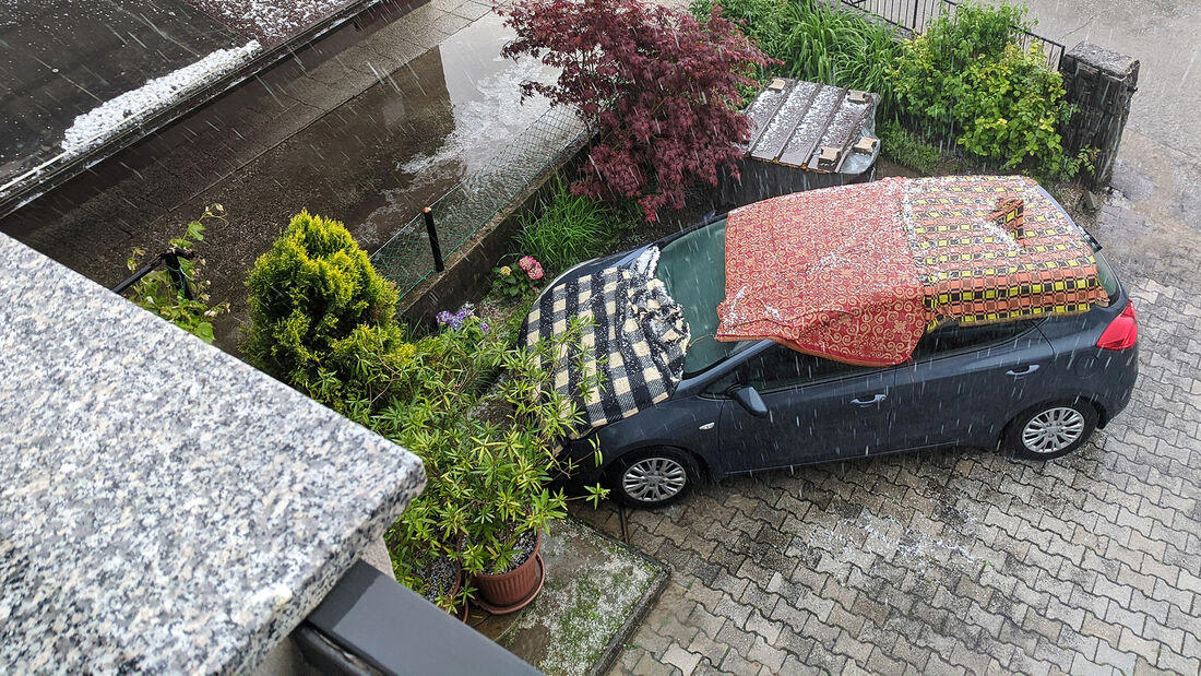 wie schütze ich mein auto vor hagel?: die 7 wichtigsten schutzmaßnahmen