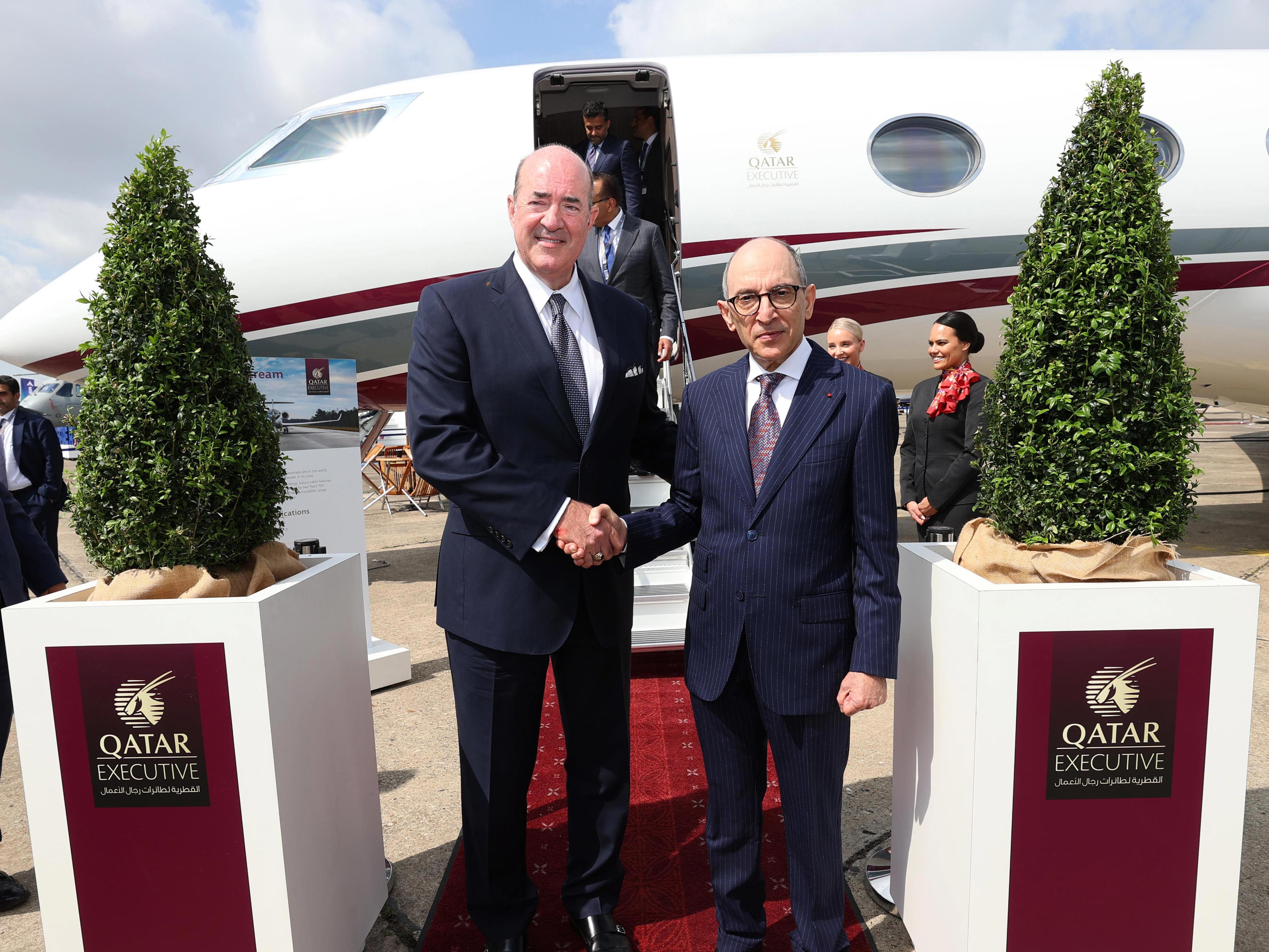 Qatar Airways has received the world's first $81 million Gulfstream ...