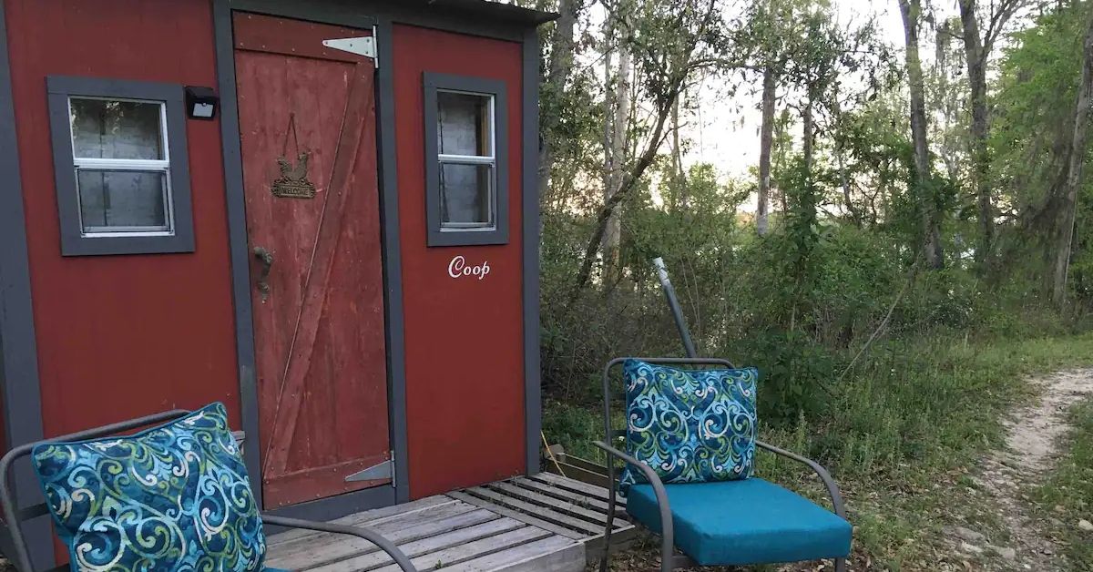 <p> This farm-stay Airbnb in Tallahassee costs as little as $57 per night. The tiny rental is located on a nonprofit goat farm, but the owners also keep chickens, bees, pigs, and peacocks. </p> <p> Each cabin has one queen-size bed, and there is a common room with a lounge, a bathhouse, and outdoor kitchens. Guests can pick fresh fruit, and farm-fresh ingredients are available upon request. </p> <p>  <p class=""><a href="https://financebuzz.com/manage-money-retirement-with-500000?utm_source=msn&utm_medium=feed&synd_slide=7&synd_postid=12138&synd_backlink_title=9+things+you+need+to+know+before+retiring+with+%24500%2C000&synd_backlink_position=5&synd_slug=manage-money-retirement-with-500000">9 things you need to know before retiring with $500,000</a></p>  </p>