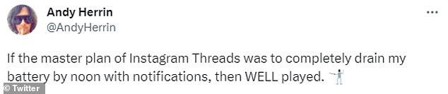 Threads users say Meta's new app is DRAINING their battery