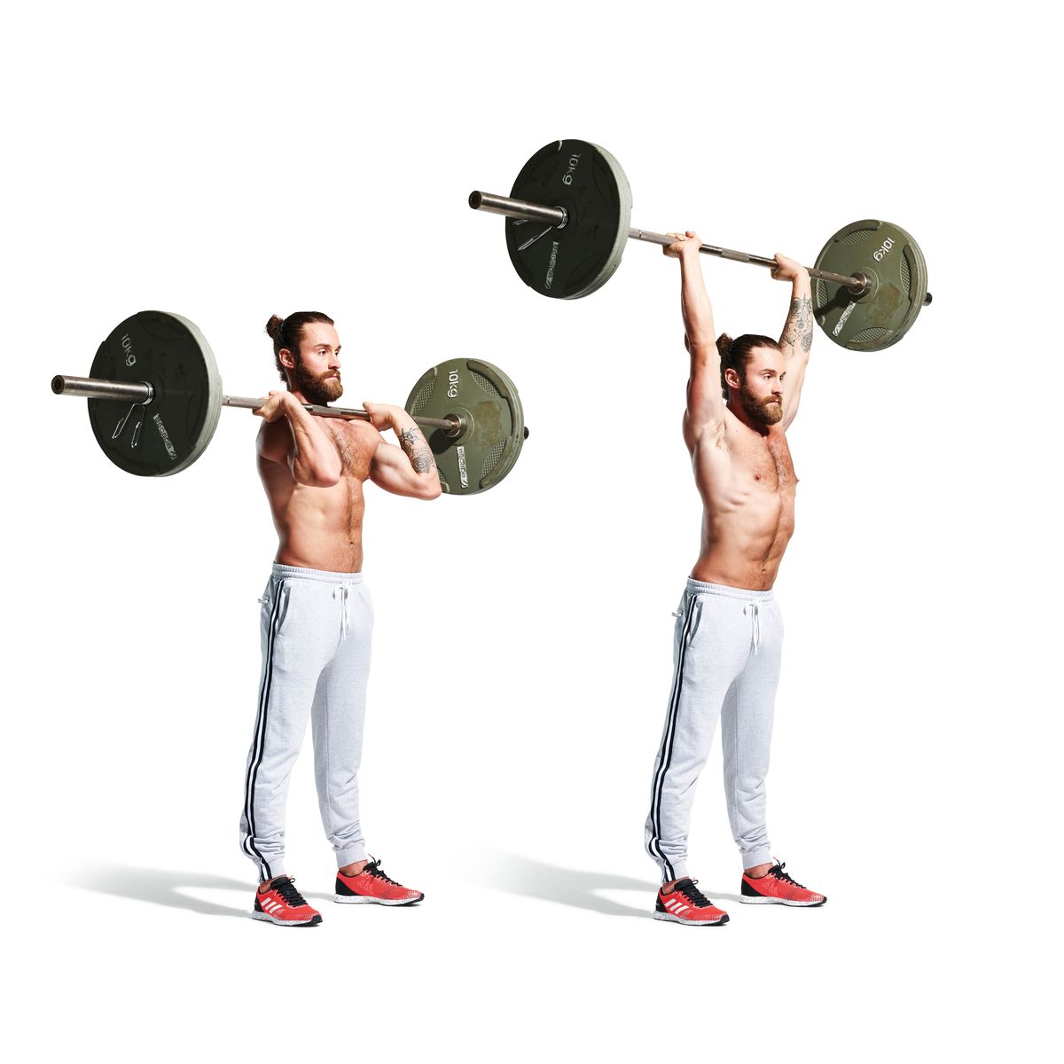 How to Do the Standing Shoulder Press for Stability, Strength and Size