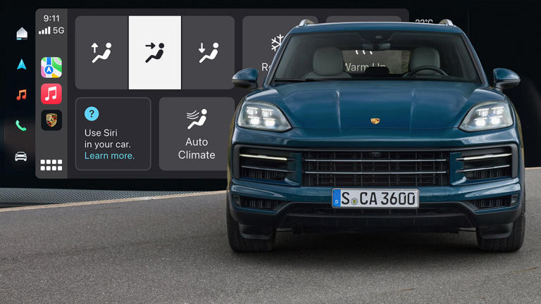 Neues Apple Carplay ab 2024: Apple kapert alle Displays von Porsche und  Aston