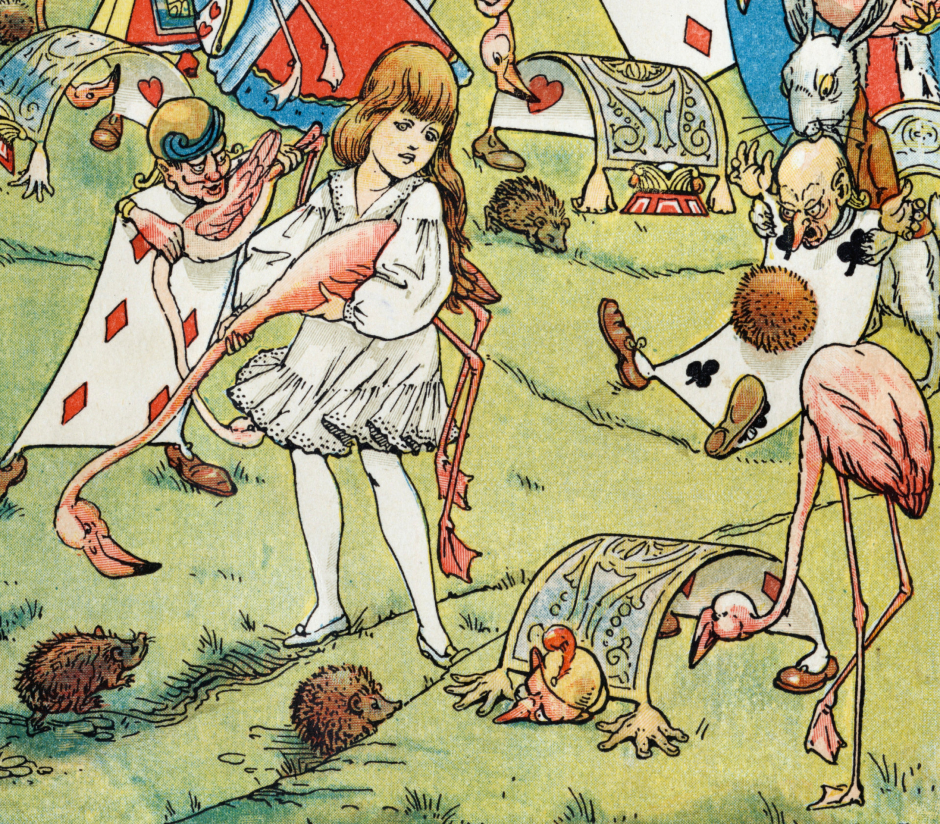 <p>In the story, Carroll draws on real-life events to fuel his own imagination. The hideous Queen's croquet game described in chapter eight of the novel is likely based on the competitions Alice Liddell herself would have enjoyed as a youngster on the trimmed lawns of Christ Church in Oxford where her father, Henry Liddell, served as ecclesiastical dean.</p><p>You may also like:<a href="https://www.starsinsider.com/n/163359?utm_source=msn.com&utm_medium=display&utm_campaign=referral_description&utm_content=558001en-en"> The best road trip route through the Southern United States</a></p>