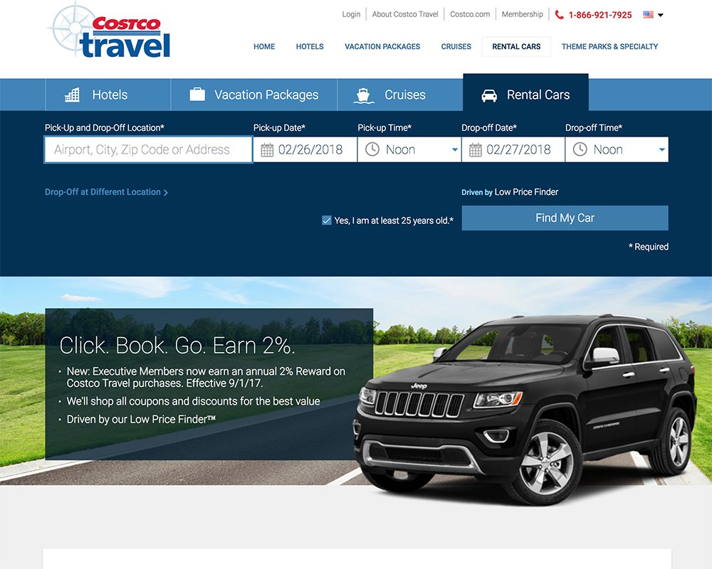 how to rent a car through costco reddit