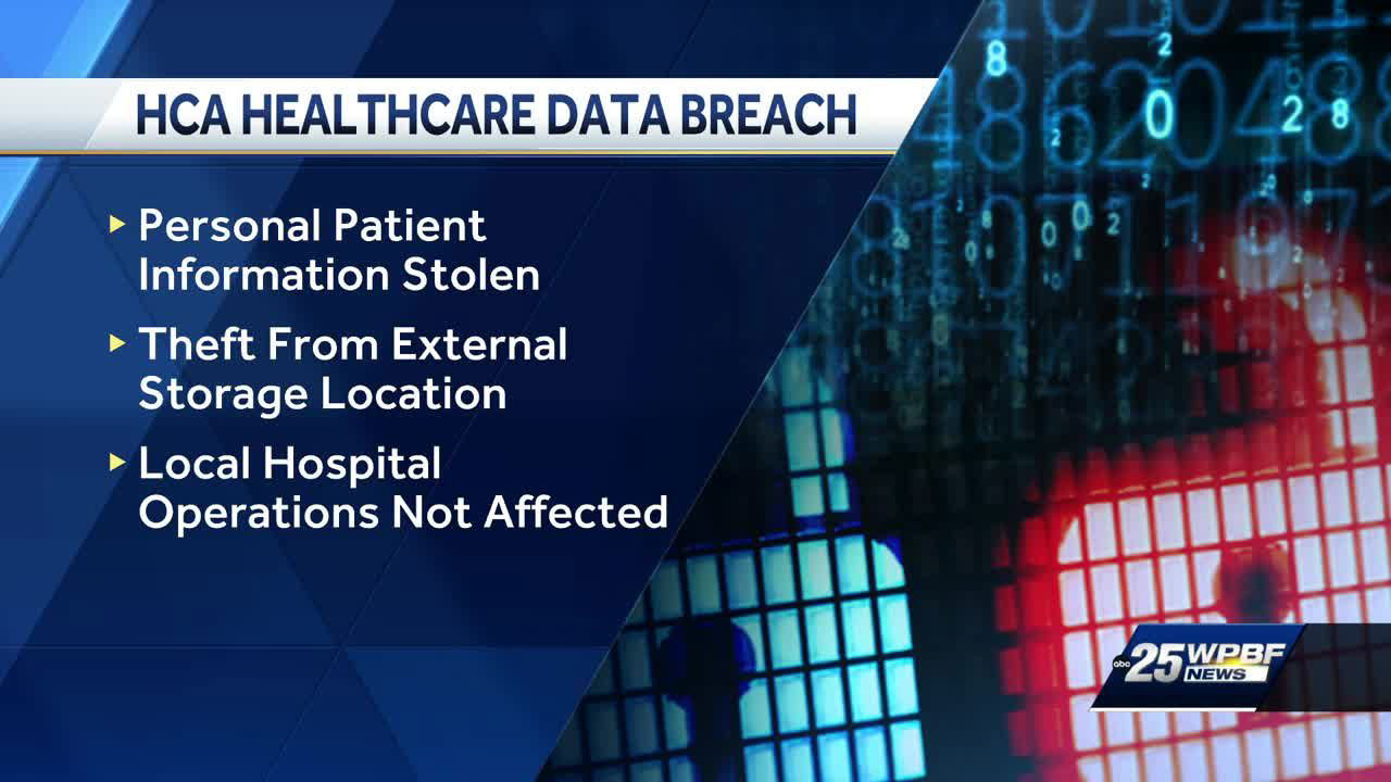 Major data breach affecting millions of HCA Florida patients