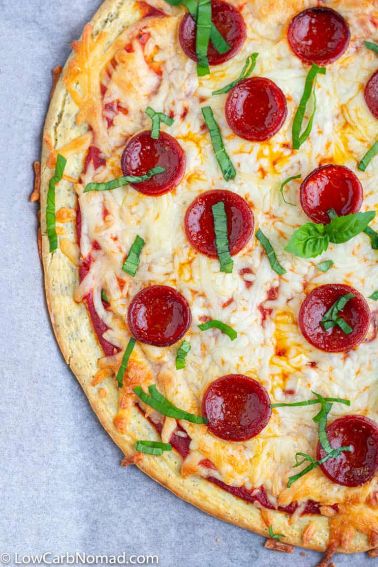 The Best Keto Pizza Crust Recipe