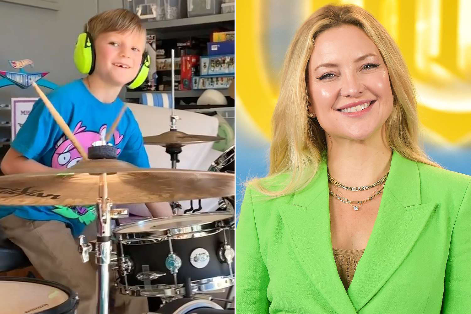 Kate Hudson Celebrates Son Bing's 12th Birthday with Rock 'n' Roll ...