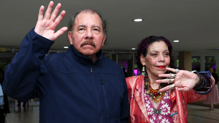 Daniel Ortega y Rosario Murillo, el pasado 14 de junio.