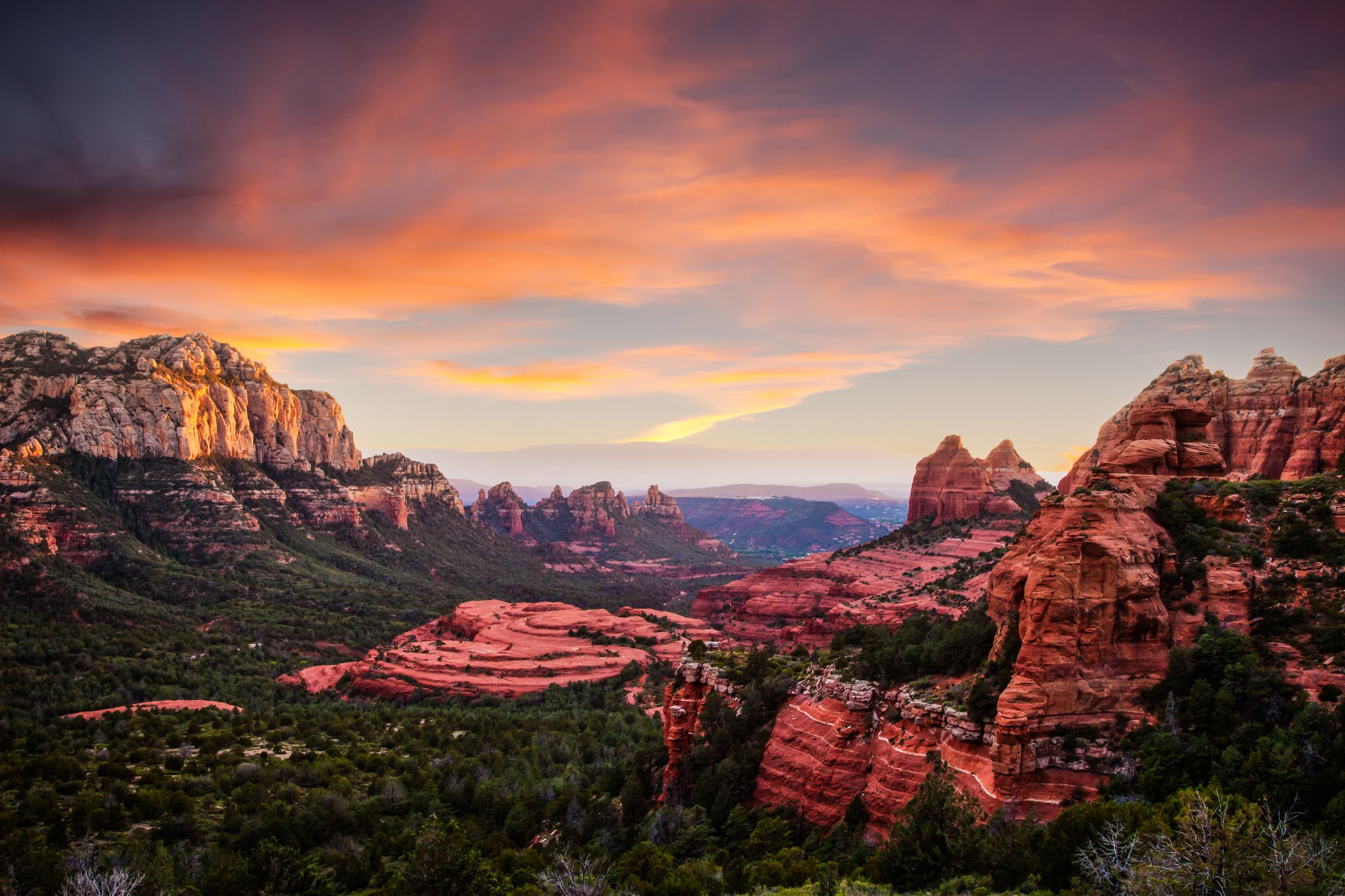 <p>Sedona was once home to the Sinagua Indians and is believed to be the point where healing energy converges. For decades it has attracted spiritualists who believe they can feel that convergence of energy.</p><p>However, even if you don’t feel the convergence, there are dozens of holistic therapies and classes to help you on your spiritual quest. Some of the best hiking in the world is also found at Sedona, giving you an incredible opportunity to connect with nature in an awe-inspiring location.</p>