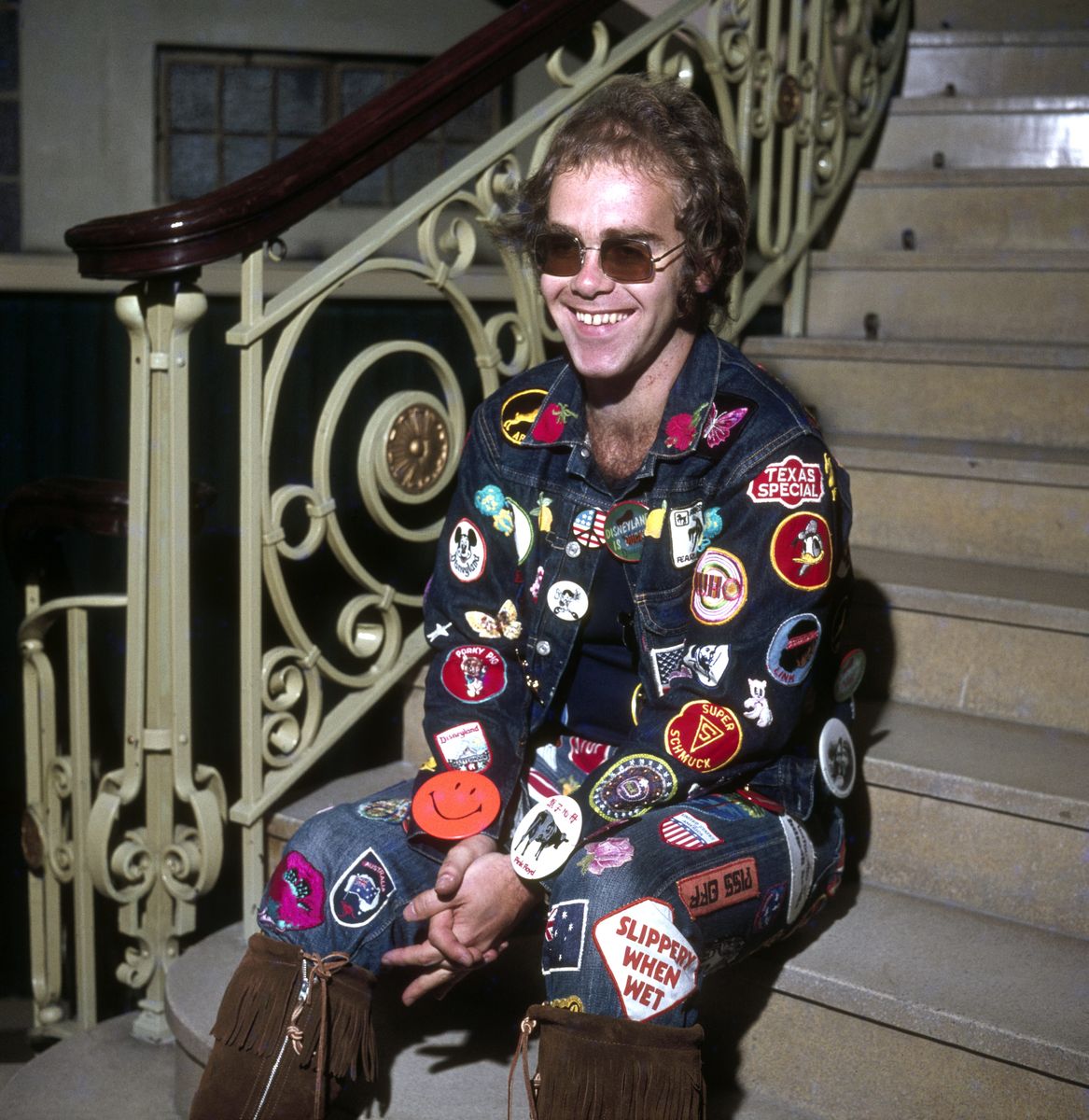 Elton John's Best Outfits Over The Years