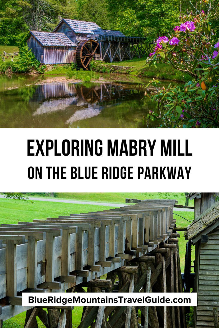 Exploring Mabry Mill on the Blue Ridge Parkway in Virginia