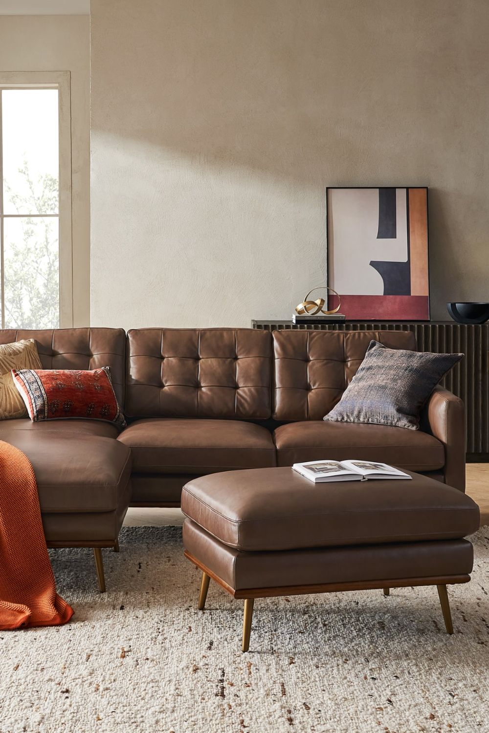 7 leather sofas that add old timey ambience in any living room