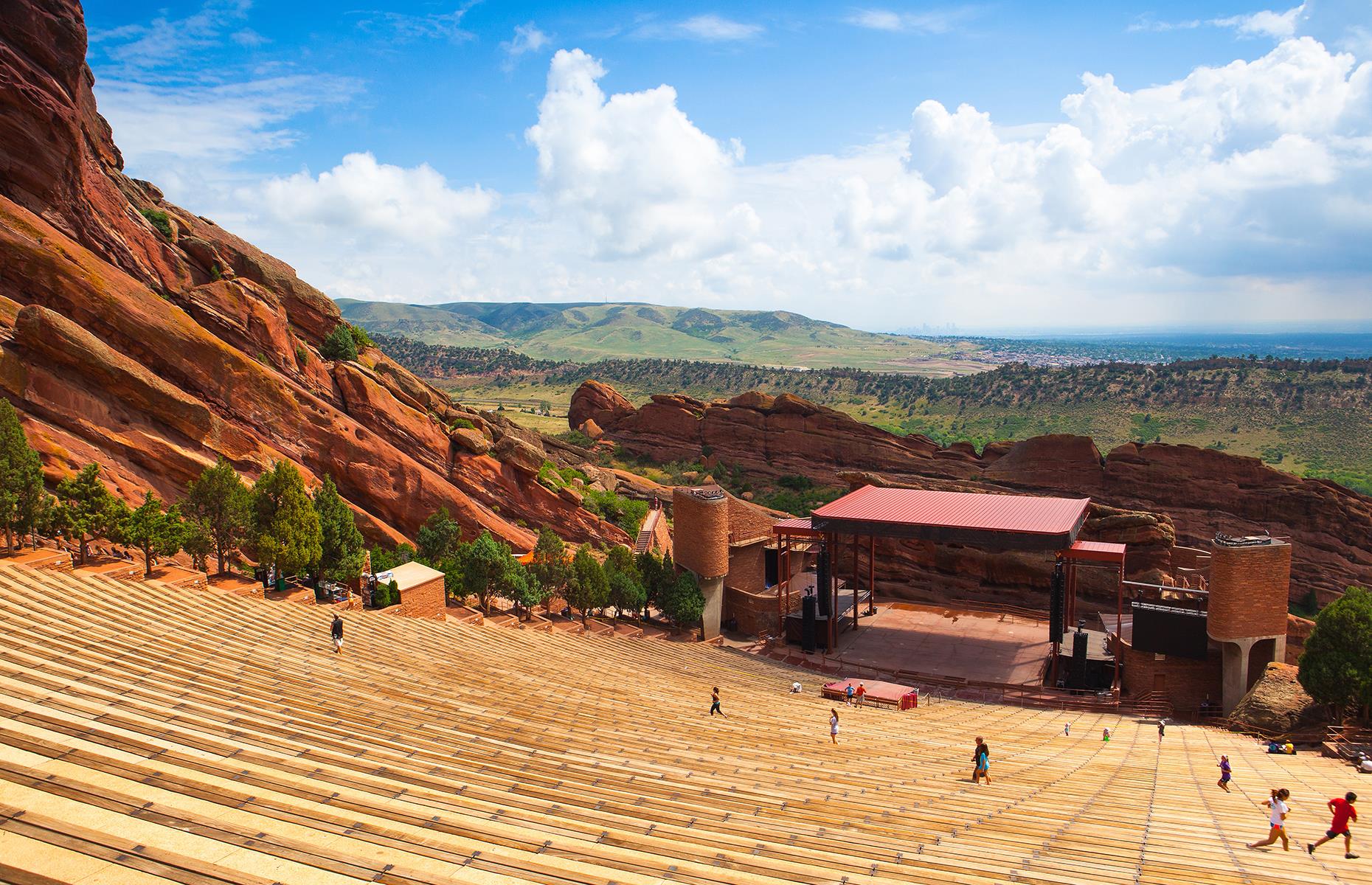 <p>Never mind who you see, they’re going to sound fantastic at Red Rocks. With a backdrop of lofty red rock and sandstone formations, this is the world’s only naturally occurring, acoustically perfect amphitheater. No wonder it’s attracted the best acts in the music business, from The Beatles to Jimi Hendrix, plus countless memorable live recordings.</p>  <p><a href="https://www.loveexploring.com/galleries/136589/the-best-music-venue-in-your-state?page=1"><strong>This is the best music venue in your state</strong></a></p>
