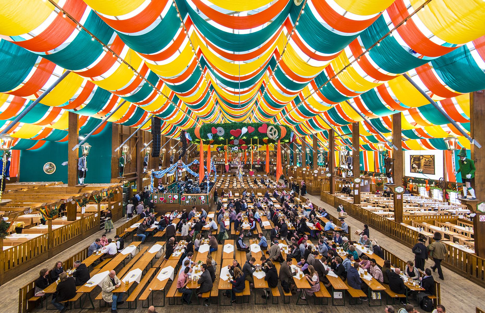 <p>Held annually in Munich, Germany, Oktoberfest is the biggest beer festival in the world. Accompanied by delicious German sausages, folk music and lots of other festivities, Oktoberfest celebrates the best of Bavarian culture.</p>  <p><a href="https://www.loveexploring.com/galleries/107826/germanys-most-historic-sights?page=1"><strong>Here are Germany's most historic sites</strong></a></p>