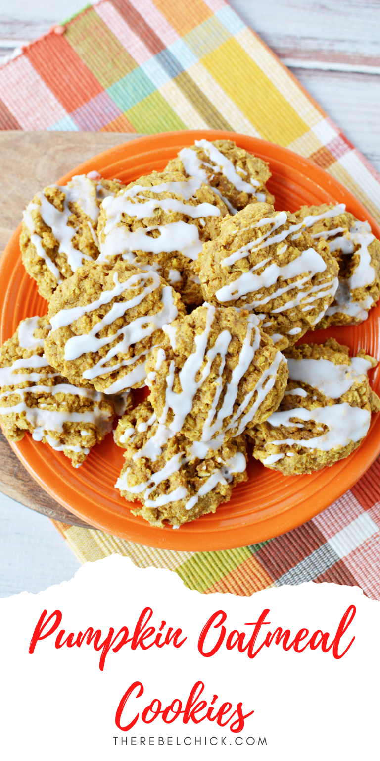 These Pumpkin Oatmeal Cookies Are So Delicious!