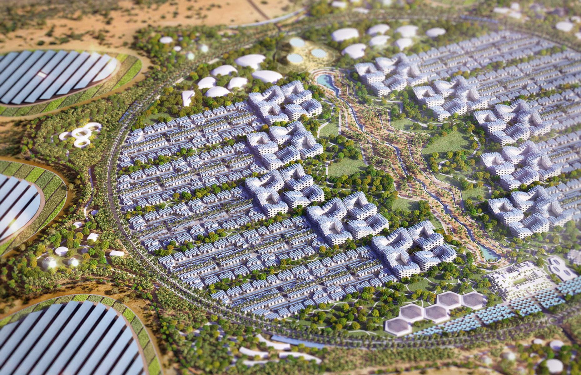 <p>Around a third smaller than XZero City with a footprint of 1,433 acres and a projected population of 35,000, Nexgen Sustainable City will nonetheless pack a serious eco punch. There's significant space given over to solar power generation, as well as high-tech farms that promote innovative agriculture practices. </p>