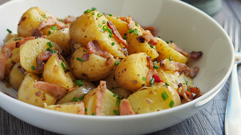Use Your Slow Cooker For Super Easy One-Pot Potato Salad