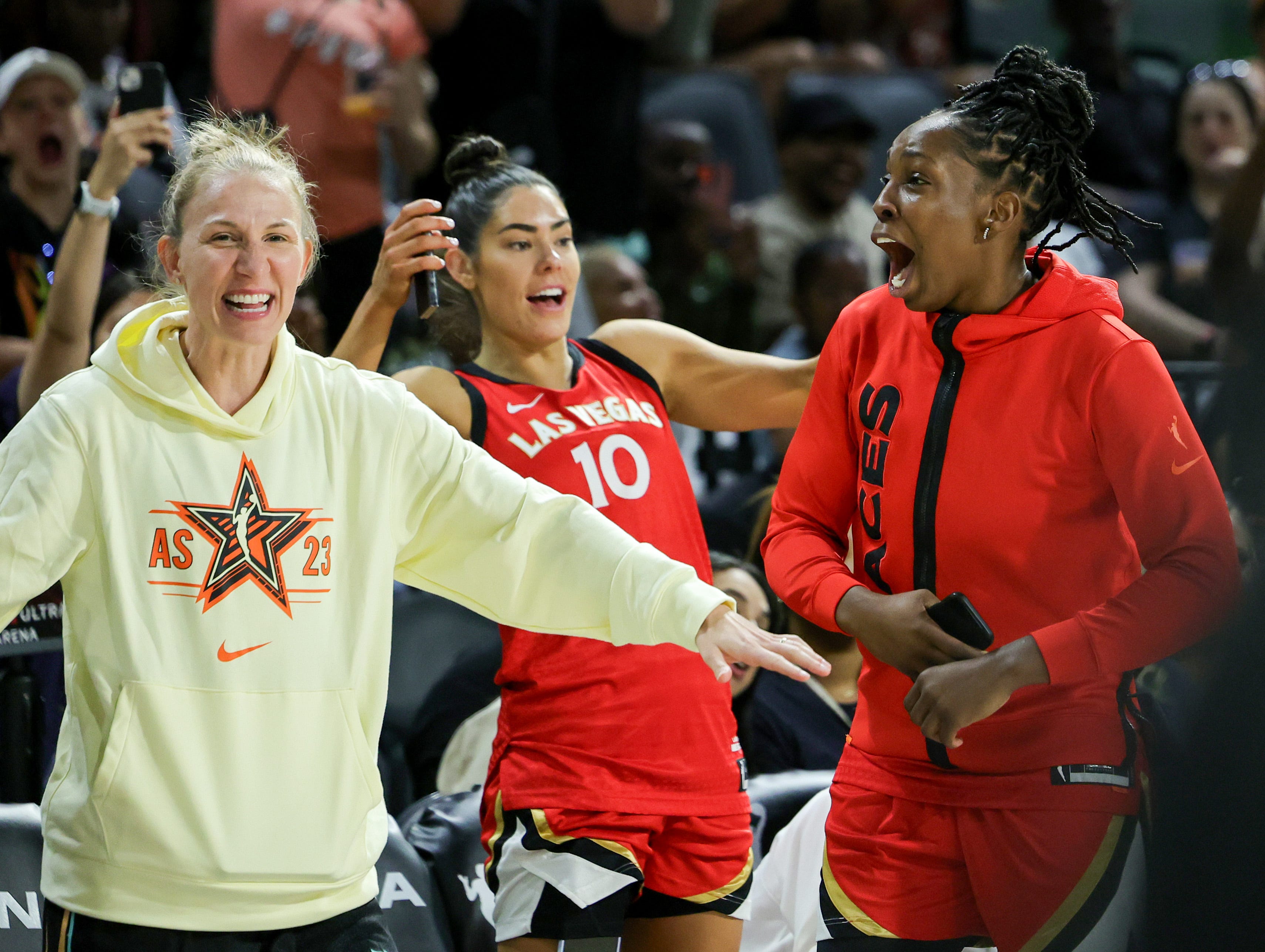 2023 WNBA AllStar Weekend in Las Vegas Top photos from Game and events