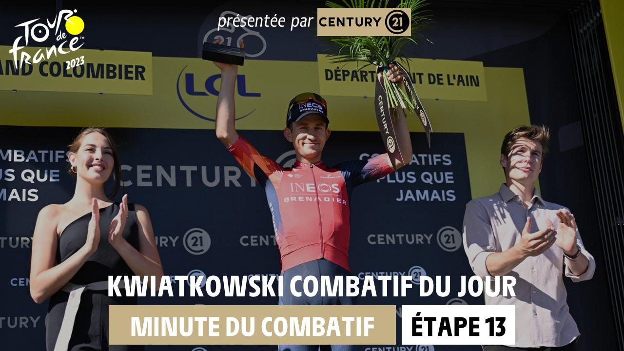 Century 21 most aggressive rider minute Stage 13 Tour de France 2023
