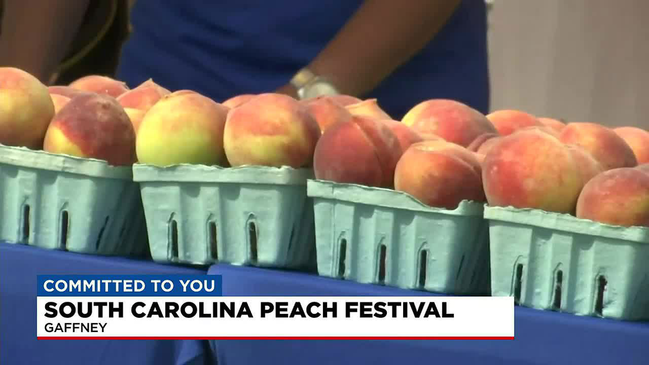 South Carolina Peach Festival returns to Gaffney, with fewer peaches