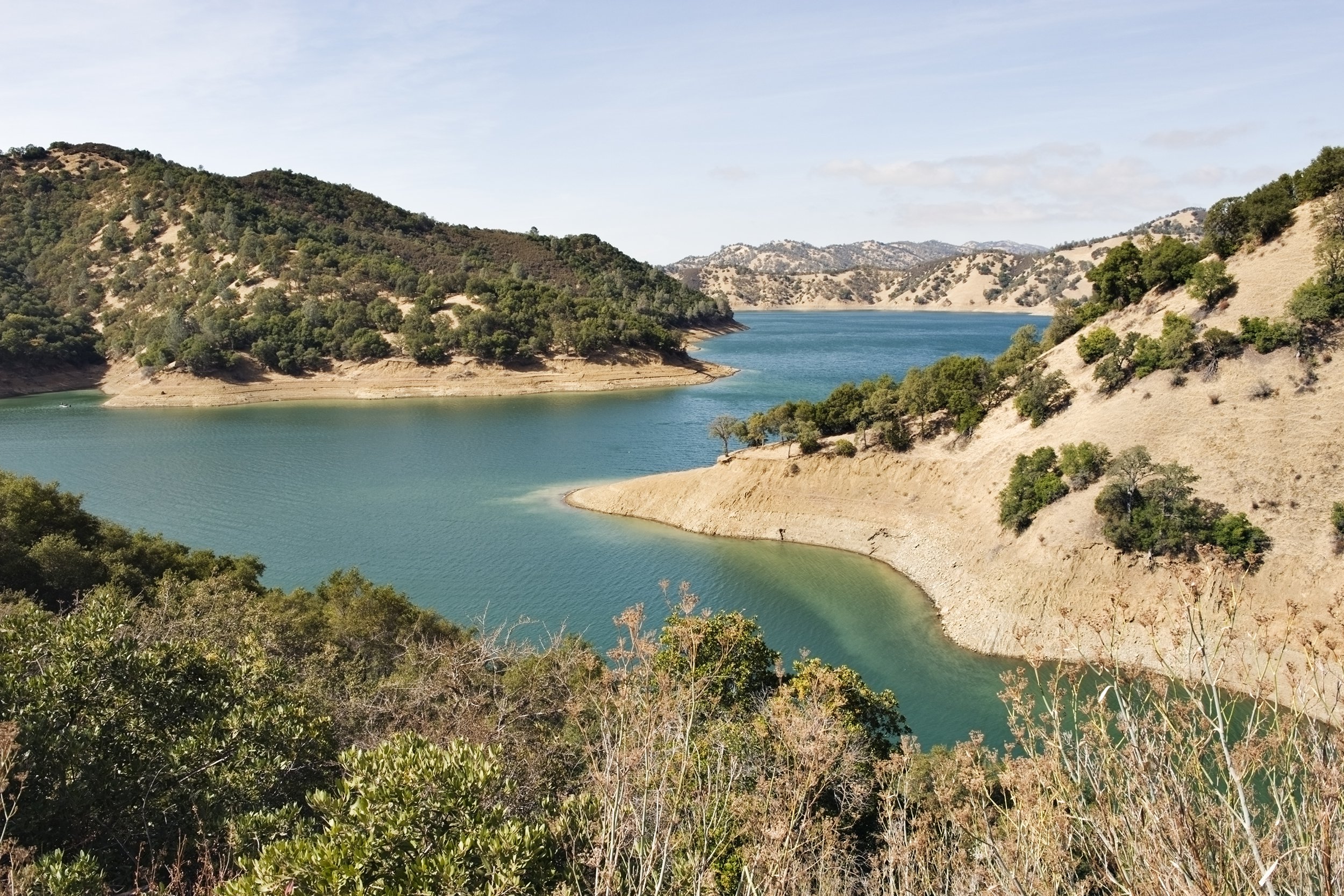 Steep mountains paint the background of <a href="https://churchillmanor.com/blog/2016/07/lake-berryessa-fishing/">Lake Berryessa</a>, which is located about an hour outside of Napa. Pick the right lures and you'll be in just the right spot to bring home dinner. Use chicken livers, nightcrawlers, salmon eggs or minnows for catfish, try silver spoons, salmon eggs or needlefish lures for trout and salmon, and crankbaits, zara spooks and plastic worms for bass.