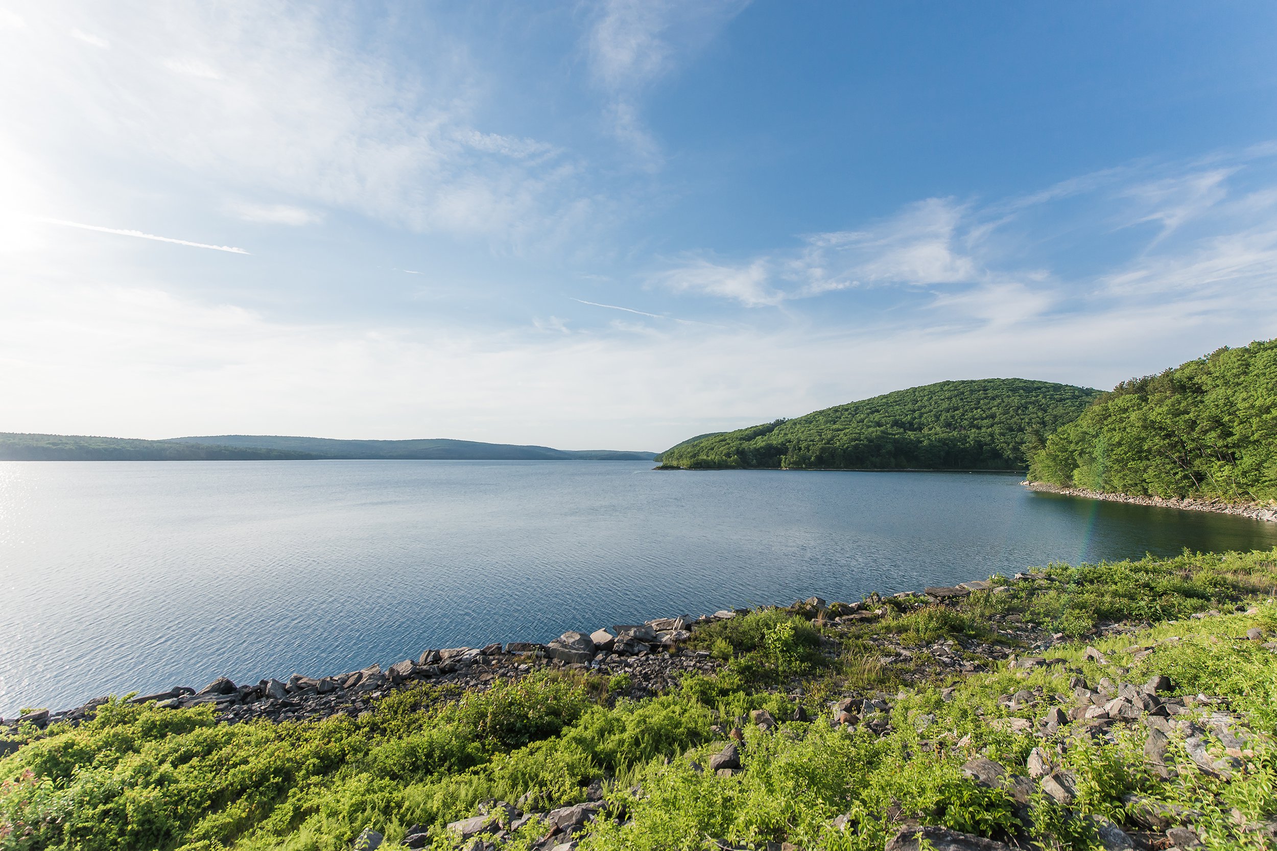 You can fish by boat or from the shore at the <a href="https://www.mass.gov/locations/quabbin-reservoir">Quabbin Reservoir</a>, but no matter which method you prefer, you're likely to go home a winner. The reservoir is one of just two in the entire state of Massachusetts that's home to trophy-sized landlocked Atlantic salmon.