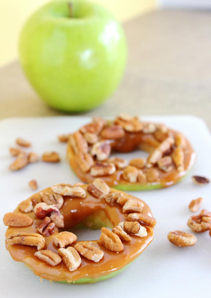 Caramel Apple Slices
