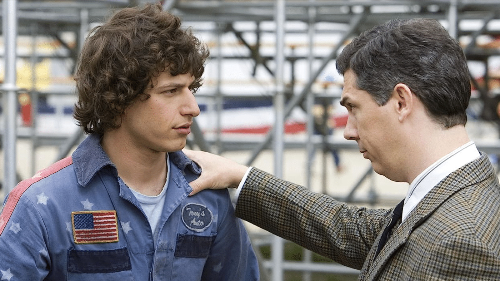 <p><em>Hot Rod</em> is a painfully underrated film that perfectly fits into this absurd comedy genre. Andy Samberg is, as always, a comic genius that seems to make simple jokes wildly hilarious. He plays an immature and competitive manchild who wants to save his stepfather from a terminal illness just so they can fight.</p>