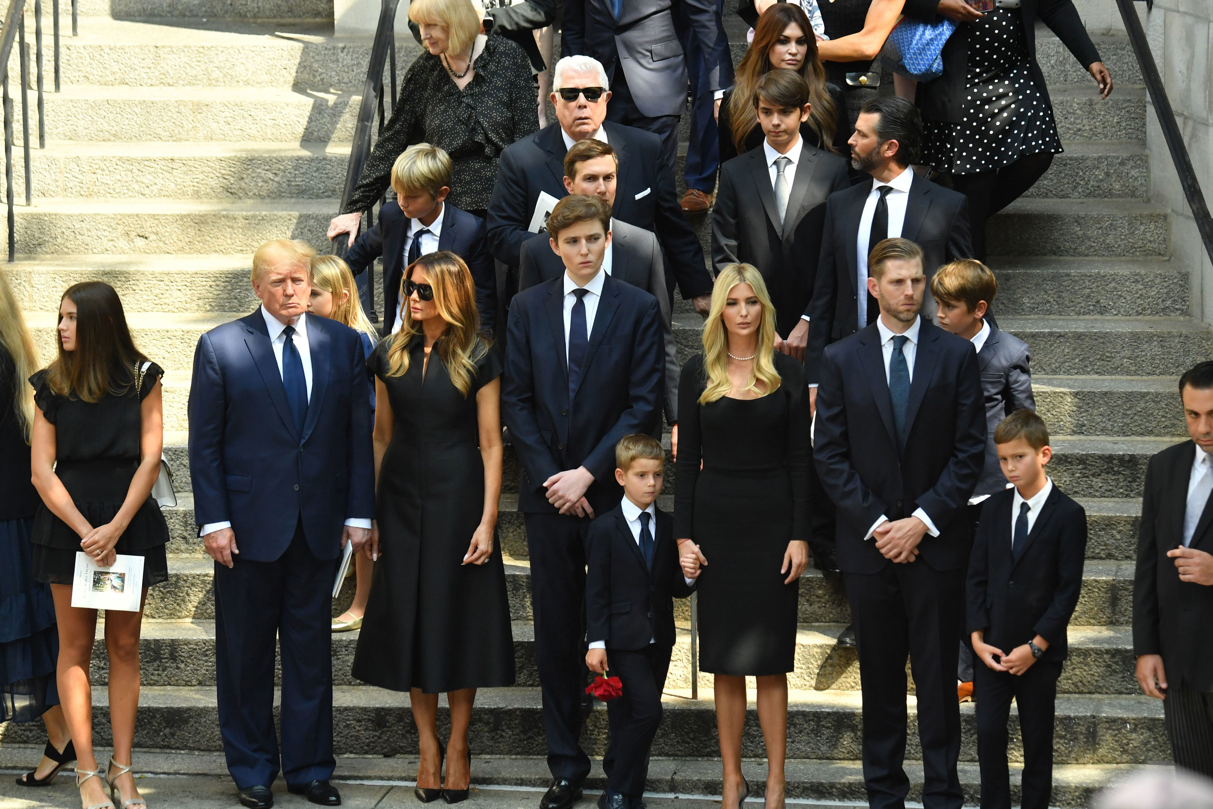 Trump family mourns Ivana Trump at her NYC funeral The best pictures picture