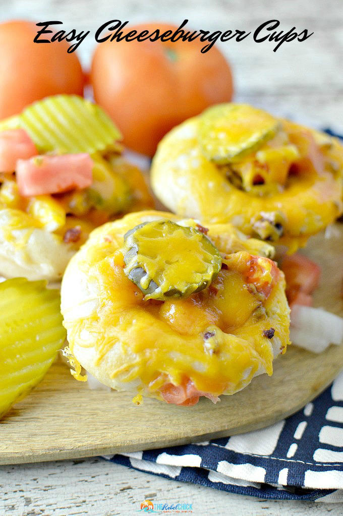 Try this Easy Cheeseburger Cups Recipe!